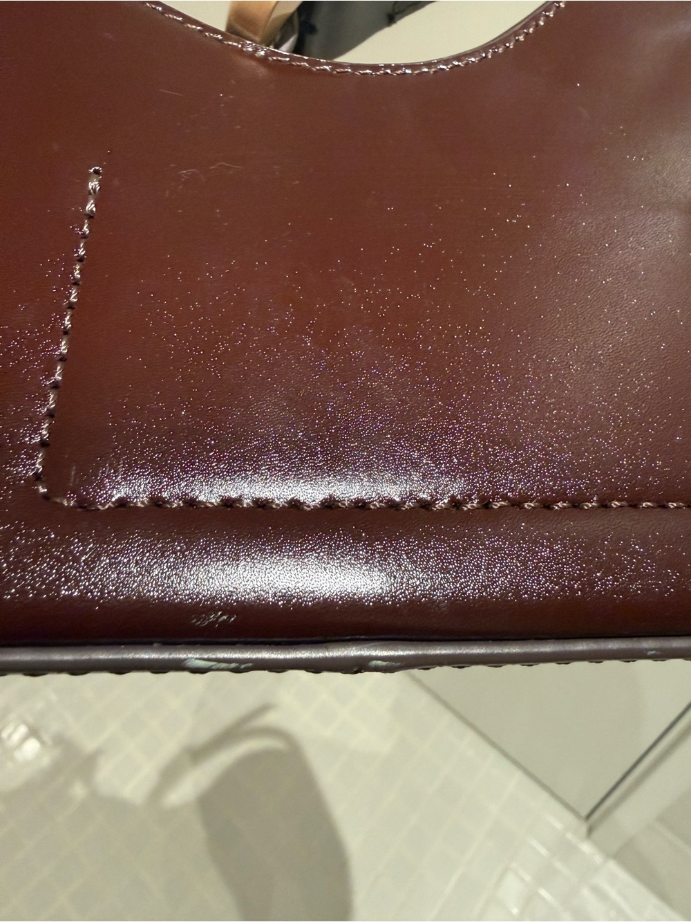 Cult Gaia Malvi Shoulder Bag Espresso - Picture 9 of 14